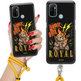 etui-quick-quick-do-oppo-a53s-smycz-sznurek-zolty-misie-teddy-mix-wzorow