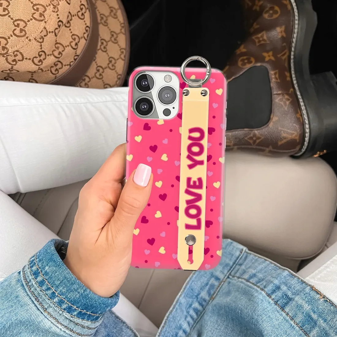 etui-pasek-do-iphone-12-pro-dziewczece-top-wzory-stan-nowy