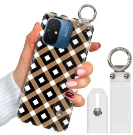 etui-pasek-do-xiaomi-redmi-12c-w-pepitke-wzory