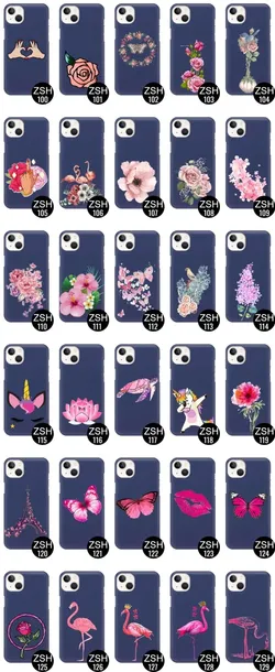 etui-matowe-granat-do-iphone-14-plus-wiosenne-wzor-dedykowany-model-iphone-14-plus