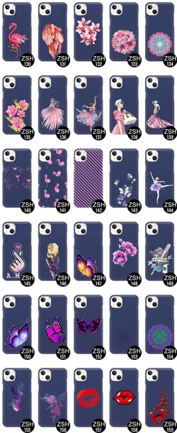 etui-matowe-granat-do-iphone-14-plus-wiosenne-wzor-przeznaczenie-apple