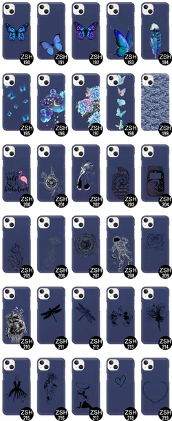 etui-matowe-granat-do-iphone-14-plus-wiosenne-wzor-typ-plecki