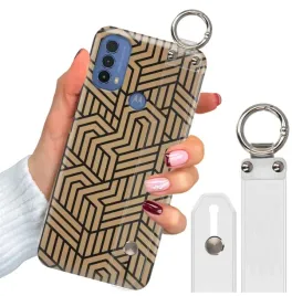 etui-pasek-do-motorola-e40-kratka-pepitka-wzory