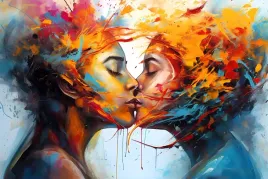 obraz-na-plotnie-scienny-canvas-do-salonu-zmyslowy-pocalunek-70x100-cm