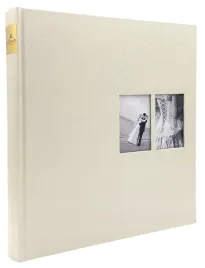 album-tradycyjny-60-bialych-stron-chromo-bezowy-z-okienkami
