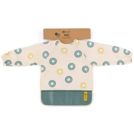 petiteandmars-sliniak-fartuszek-z-dlugimi-rekawkami-rekawkiem-ben-green-kiwi