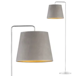 lampa-stojaca-podlogowa-welurowa-abazur-led-e27-szara-nowoczesna-modna