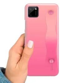 etui-ombre-z-paskiem-do-realme-c11-case-obudowa-uchwyt-na-dlon-rozowy