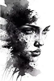 obraz-na-plotnie-do-sypialni-salonu-canvas-kobieta-i-melancholia-120x80-cm
