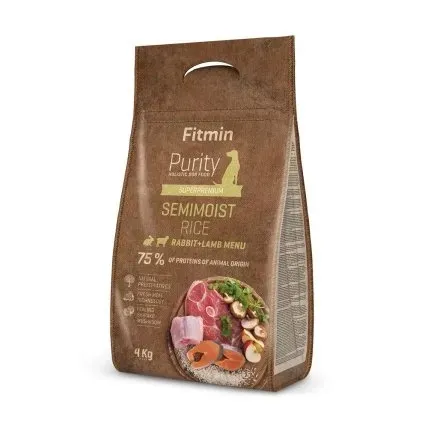 Fitmin Purity semimoist Rabbit Lamb 4kg PÓŁMOKRA