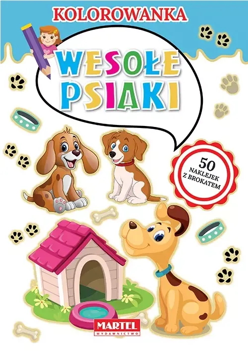 kolorowanka-wesole-psiaki