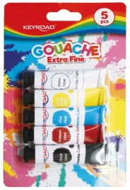 farby-tempera-keyroad-5x10ml-5-kolorow