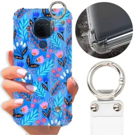 etui-antishock-pasek-do-nokia-5-4-kwiaty-top-wzory