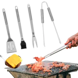akcesoria-do-grilla-sztucce-przybory-do-grillowania-zestaw-4szt-stalowe