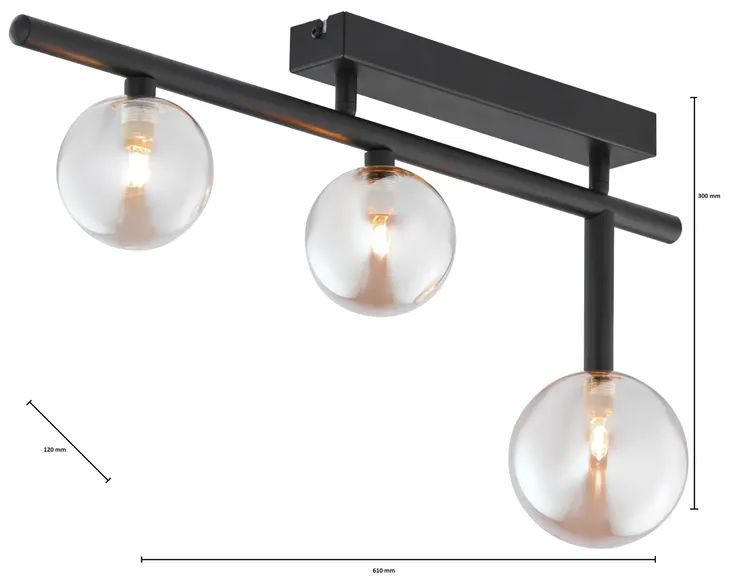 lampa-sufitowa-neptun-czarny-bursztynowy-szklane-klosze-3xg9-lampa-wiszaca-pomieszczenie-biuro-jadalnia-korytarz-schody-kuchnia-pokoj-dzieciecy-salon-sypialnia