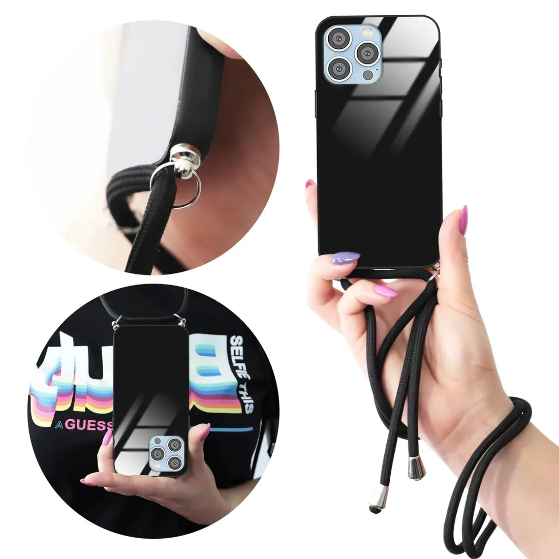 etui-cross-glam-do-iphone-14-pro-max-black-sznurek