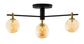 lampa-sufitowa-figaro-czarny-bursztynowy-szklane-klosze-4xg9-lampa-wiszaca