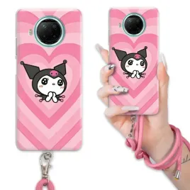 etui-rozowy-sznurek-do-xiaomi-redmi-note-9-5g-obudowa-kuromi-anime-wzory
