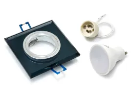 zestaw-oprawa-halogenowa-stala-szklana-zarowka-led-6w-gu10-6000k