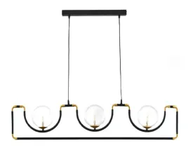 lampa-wiszaca-hanza-czarny-transparentny-szklane-klosze-3xg9-lampa-sufitowa
