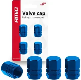 amio-aluminiowe-nakretki-nakladki-kapturki-wentyle-kola-opony-niebieskie-x4