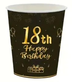 kubki-papierowe-czarne-zlote-250-ml-zestaw-6-szt-na-18-osiemnaste-urodziny