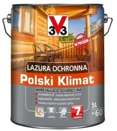 v33-lazura-ochronna-i-dekoracyjna-7-lat-polski-klimat-5l-bezbarwny