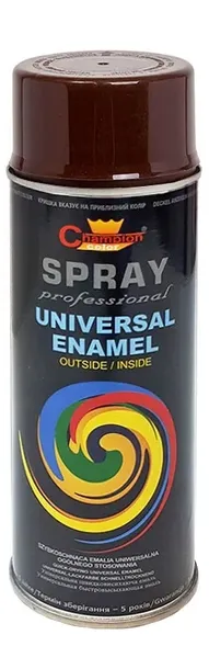 Spray uniwersalny emalia 400 ml orzechowy RAL 8011