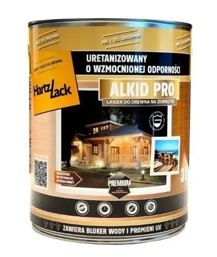 HartzLack Alkid PRO Lakier alkidowy 3l MAT