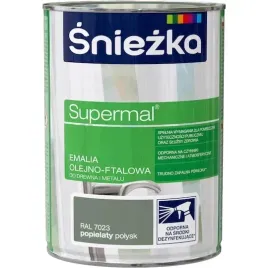 sniezka-supermal-emalia-olejno-ftalowa-08l-popielaty-polysk-ral-7023