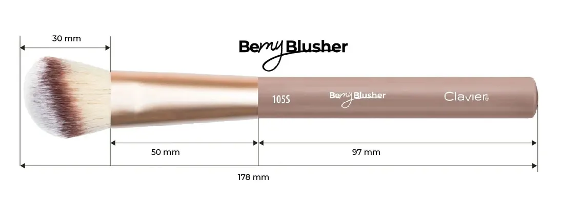 pedzel-do-rozu-bronzera-clavier-be-my-blusher-105s