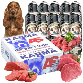 karma-dla-psa-mieso-mrozone-wolowe-bez-kosci-as-10kg-barf-baton-wolowy-10kg