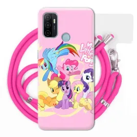 etui-malinowy-sznurek-do-oppo-a53-case-quick-kucyki-pony-mix-wzorow