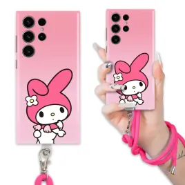 etui-malinowy-sznurek-do-samsung-s24-ultra-quick-kuromi-krolik-top-wzory
