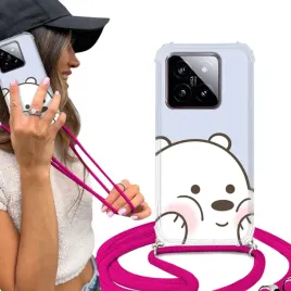 etui-crossbody-do-xiaomi-14-obudowa-bubu-dudu-malinowy-sznurek-top-wzory