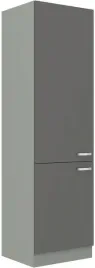 szafka-kuchenna-slupek-grey-60-dk-210-2f-szary-polysk-szary-platynowy