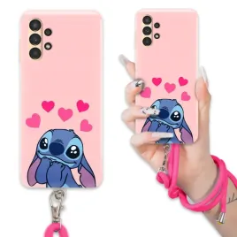 etui-malinowy-sznurek-do-samsung-a13-4g-case-quick-lilo-stich-modne-wzory