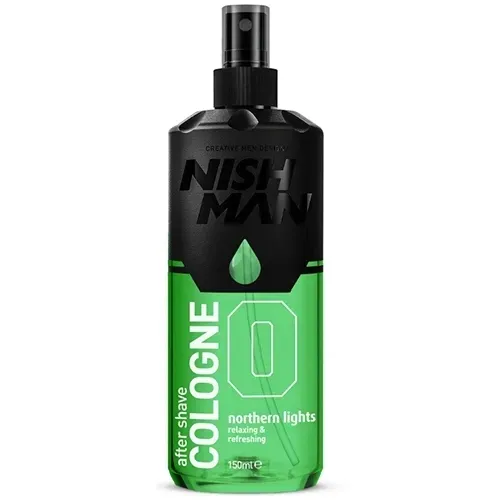 NISHMAN AFTER SHAVE COLOGNE WODA KOLOŃSKA SPRAY No. 0 NORTHERN LIGHTS 400ML