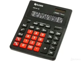 kalkulator-elektroniczny-biurowy-ekonomiczny-cdb1201-bk-rd-czerwony-eleven