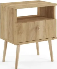 stolik-nocny-boho-z-szuflada-drewniane-nogi-dab-craft-zloty