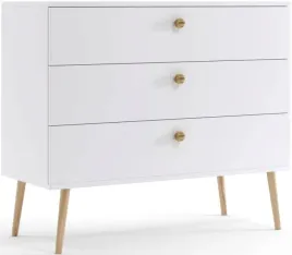 komoda-boho-drewniane-nogi-trzy-szuflady-bialy-mat