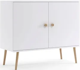 komoda-boho-drewniane-nogi-uchylne-drzwi-bialy-mat