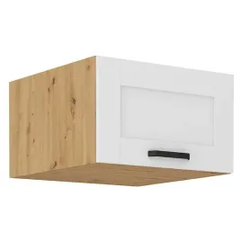 szafka-kuchenna-gorna-luna-60-nagu-36-1f-bialy-mat-dab-artisan