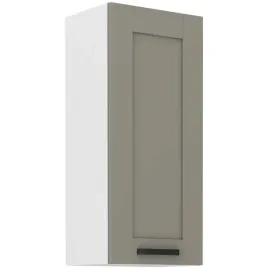 szafka-kuchenna-gorna-luna-40-g-90-1f-clay-grey-bialy-mat