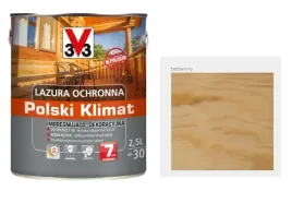 v33-lazura-ochronna-polski-klimat-7-lat-25l-bezbarwny