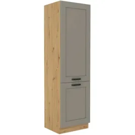 szafka-kuchenna-slupek-luna-60-dk-210-2f-clay-grey-dab-artisan