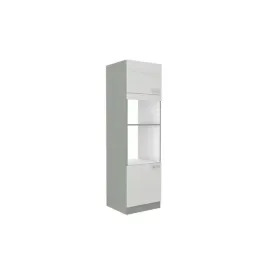 szafka-kuchenna-slupek-bianca-60-dpm-210-2f-bialy-polysk-szary-platynowy