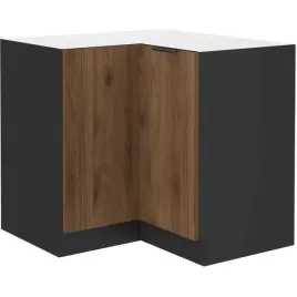 szafka-kuchenna-dolna-narozna-monza-90x90-dn-2f-bb-orzech-okapi-czarny-mat
