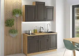 meble-kuchenne-stilo-grafit-mat-dab-artisan-zestaw-kuchnia-szafki-150cm