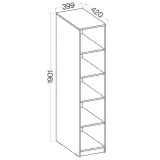 regal-biurowy-malta-109-dab-artisan-stan-nowy